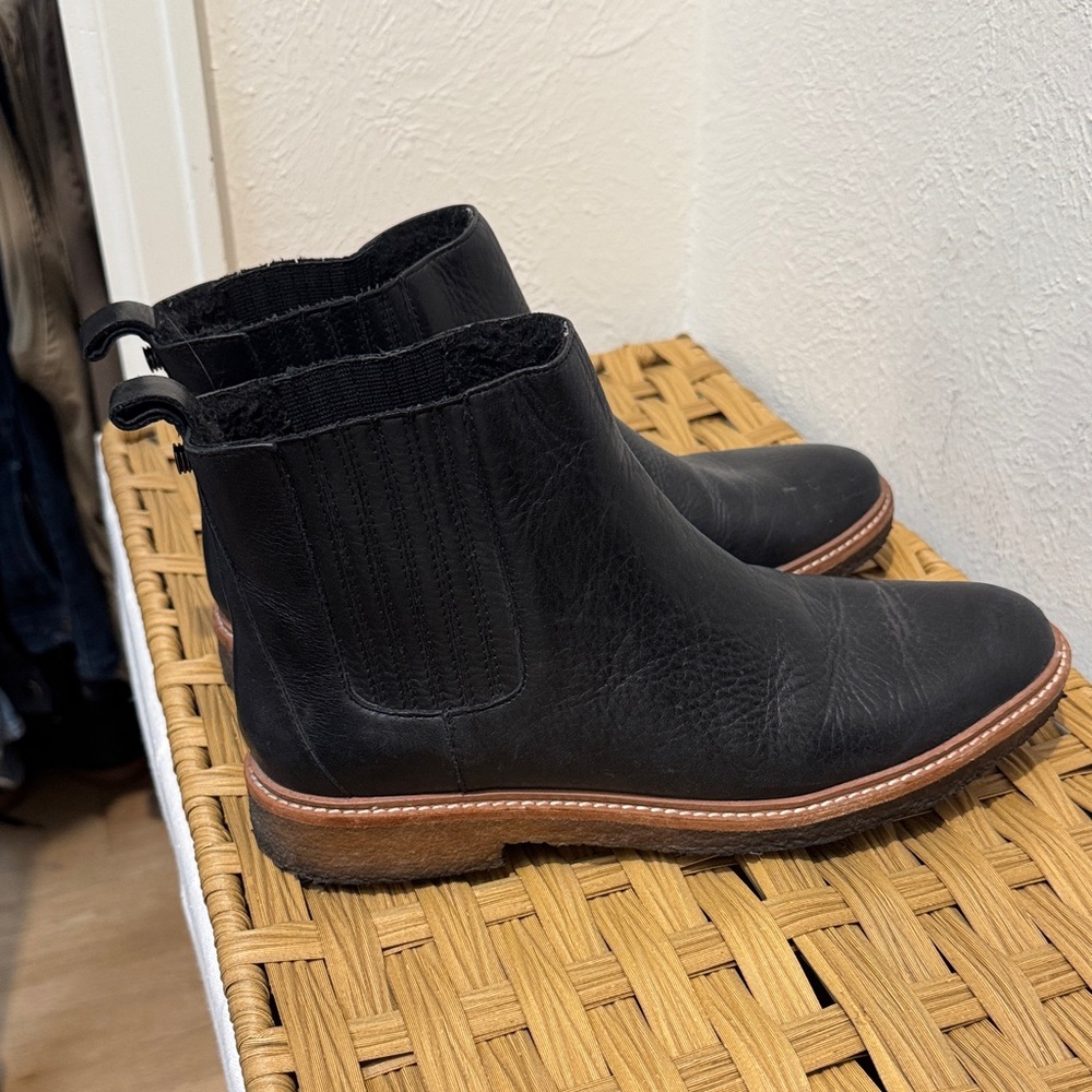 Botkier Black Leather Chelsea Boots - Picture 6 of 6